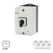 Eaton Commutateur de montage 6 contacts, 32A T3-3-8212/I2-5