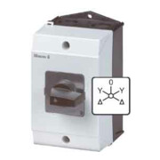 Eaton Commutateur étoile-triangle inversé 3p, 32A, 13KW, IP65 T3-5-15876/I2-1