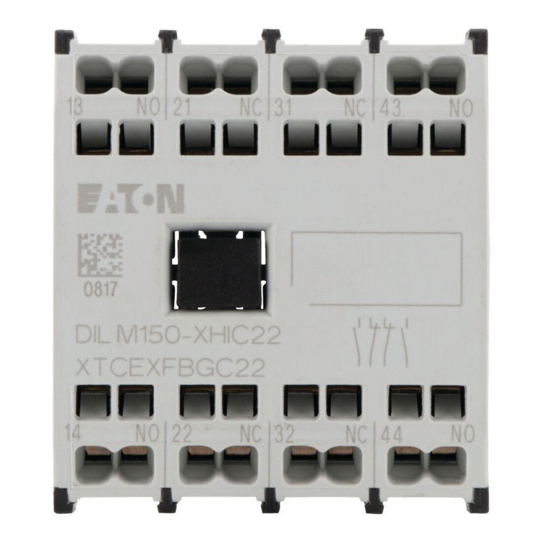Eaton Contact auxiliaire en saillie 4p. 2F 2O DILM150-XHIC22
