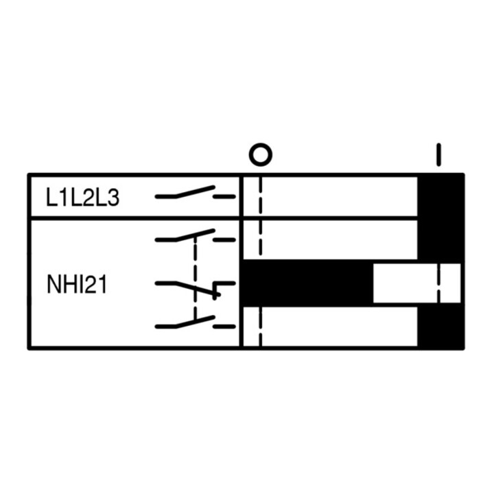 Eaton Contacteur auxiliaire standard 2S1Ö NHI21-PKZ0