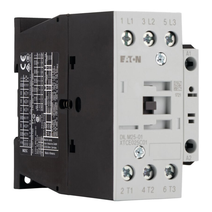 Eaton Contacteur de puissance 1NO 11 kW/400 V, DC DILM25-01(RDC24)