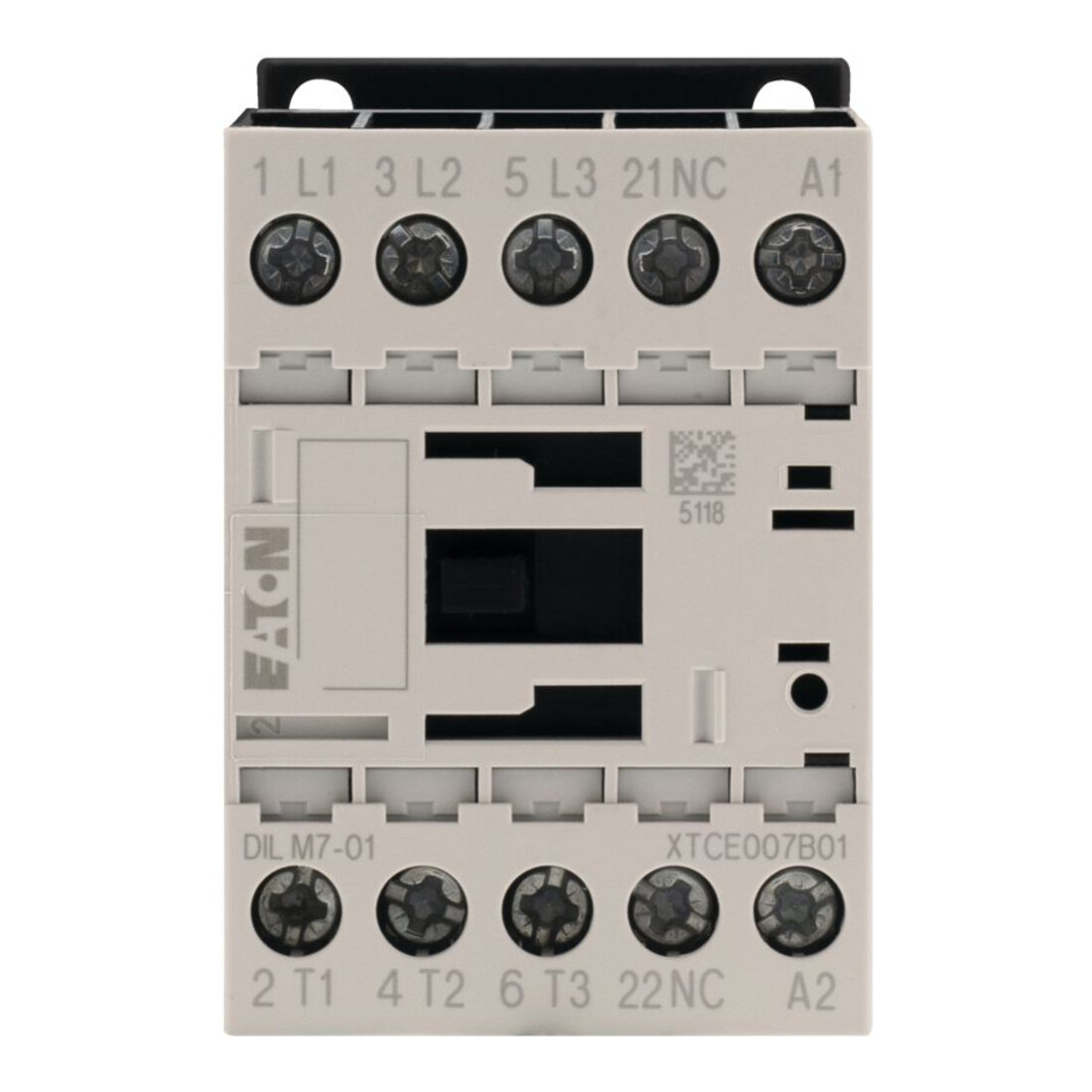 Eaton Contacteur de puissance 1NO 3 kW/400 V CA DILM7-01(230V50HZ)