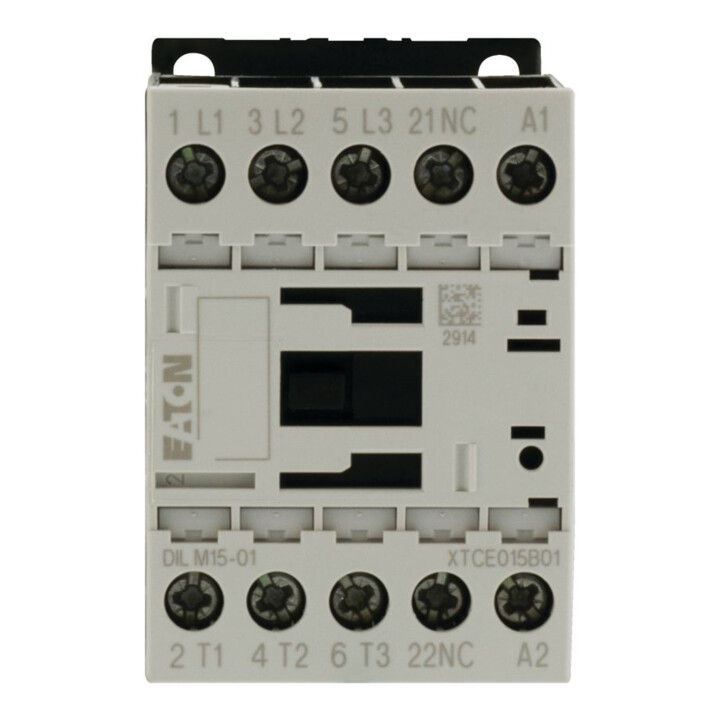 Eaton Contacteur de puissance 1NO 7,5 kW/400 V, AC DILM15-01(230V50HZ)