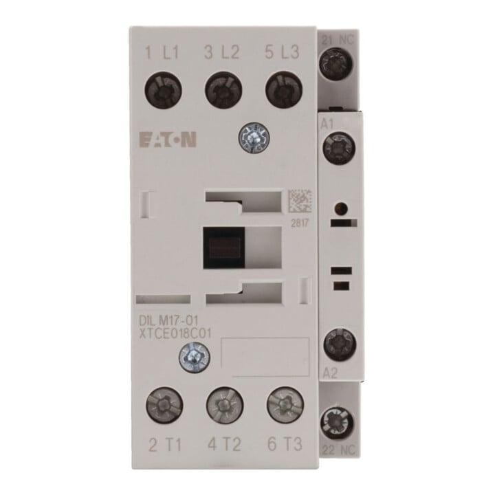 Eaton Contacteur de puissance 1NO 7,5 kW/400 V, DC DILM17-01(RDC24)