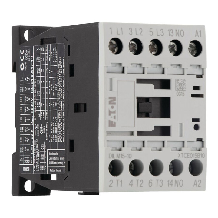 Eaton Contacteur de puissance 1S 7,5 kW/400 V AC DILM15-10(230V50HZ)
