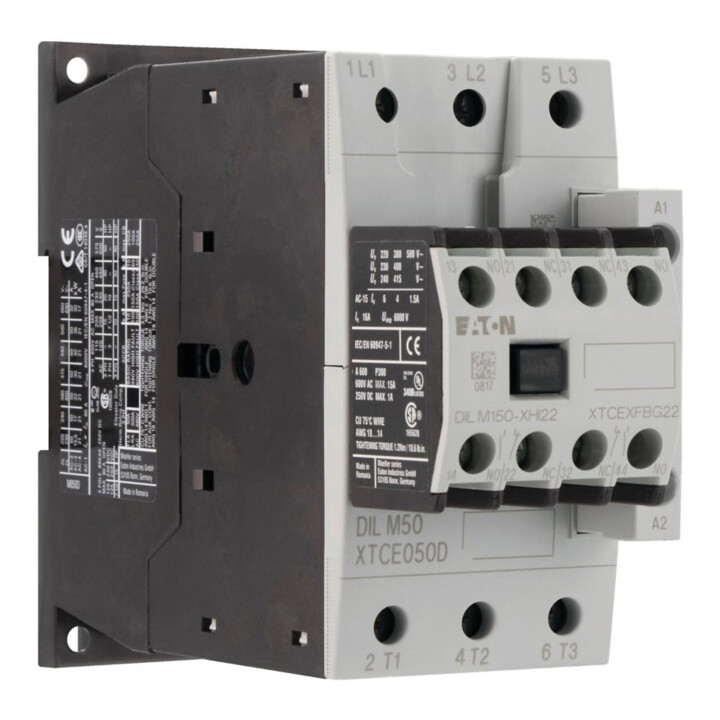Eaton Contacteur de puissance 22kW/400V, AC DILM50-22(230V50HZ)
