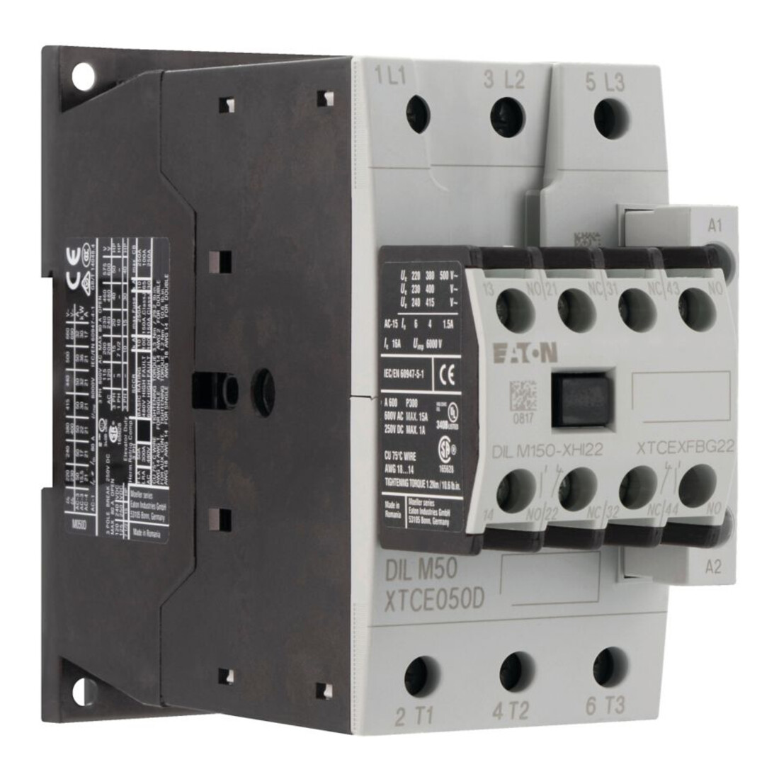 Eaton Contacteur de puissance 22kW/400V, AC DILM50-22(230V50HZ)