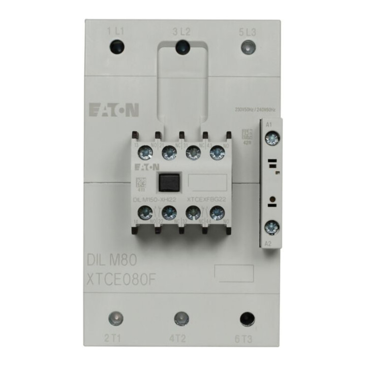 Eaton Contacteur de puissance 37 kW/400 V, AC DILM80-22(230V50HZ)