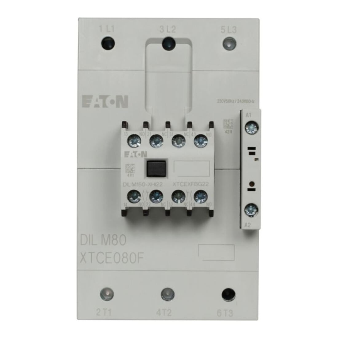Eaton Contacteur de puissance 37 kW/400 V, AC DILM80-22(230V50HZ)