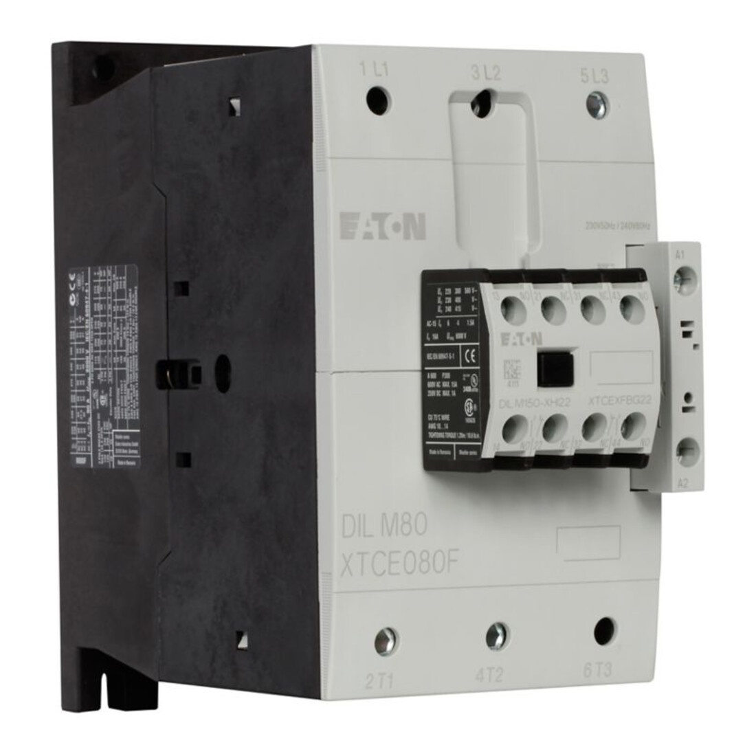 Eaton Contacteur de puissance 37 kW/400 V, AC DILM80-22(230V50HZ)