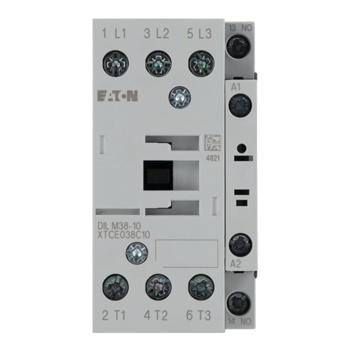Eaton Contacteur de puissance 8,5 kW/400 V/AC3 DILM38-10(RDC24)