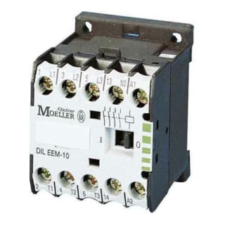 Eaton Contacteur de puissance AC-3/400V : 4kW 3p DILEM-10(230V50HZ)