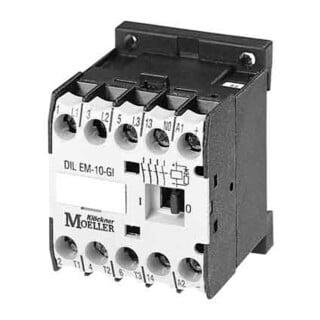 Eaton Contacteur de puissance AC-3/400V : 4kW 3p DILEM-10(24V50HZ)