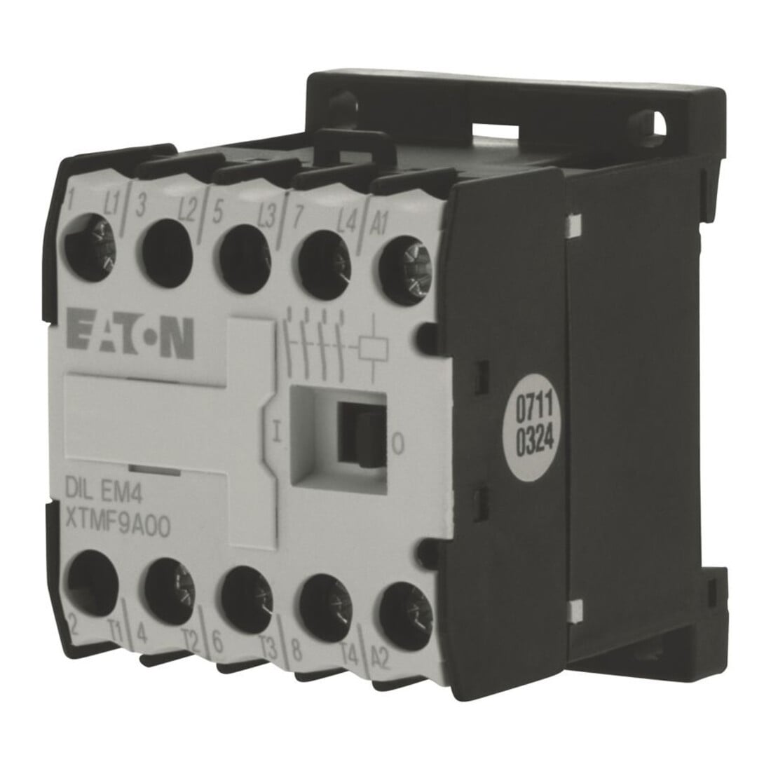 Eaton Contacteur de puissance AC-3/400V : 4kW 4p DILEM4(230V50/60HZ)