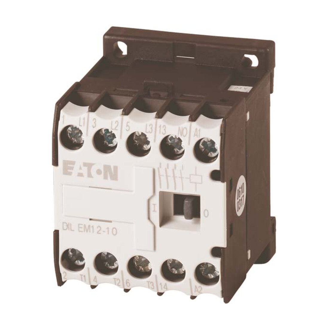 Eaton Contacteur de puissance AC-3/400V : 5,5 kW 3p DILEM12-10-G(24VDC)