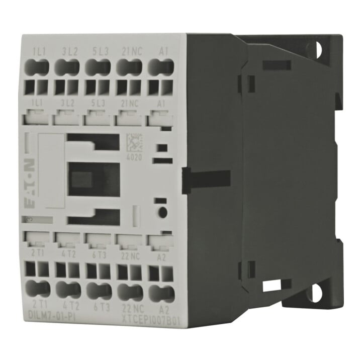 Eaton Contacteur de puissance DILM7-01 (24 VDC, 199228)