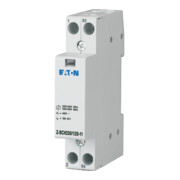 Eaton Contacteur d’installation 230VAC, 1S+1O, 25A Z-SCH230/1/25-11-1