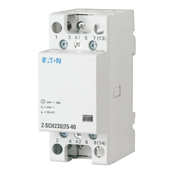 Eaton Contacteur d'installation 230VAC/25A/4S Z-SCH230/25-40
