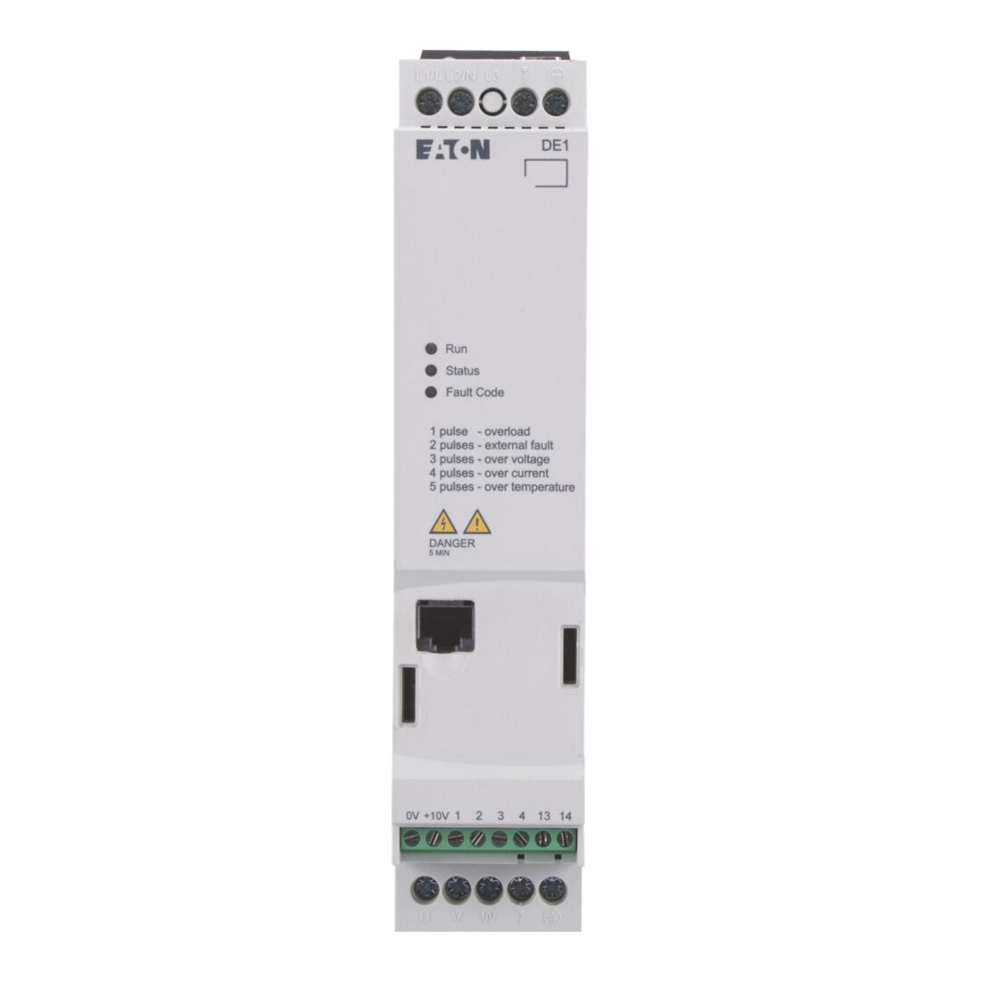 Eaton Démarreur à vitesse variable avec filtre 230V 7A 1,5kW DE1-127D0FN-N20N