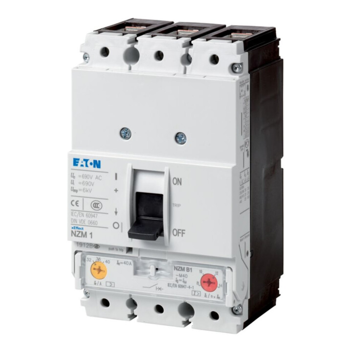 Eaton Disjoncteur 3p. 80A Protection moteur NZMB1-M80