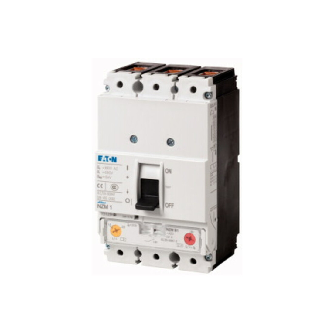 Eaton Disjoncteur 3p, installations/cosses NZMN1-A100