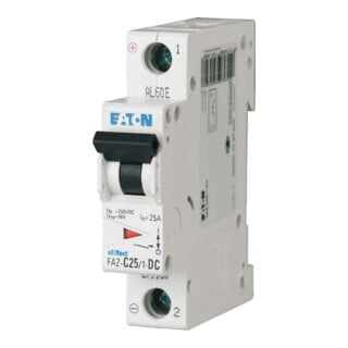 Eaton Disjoncteur C 6A DC, 1p FAZ-C6/1-DC
