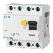 Eaton Disjoncteur différentiel FI 63A 4p, 500mA PXF-63/4/05-A-1