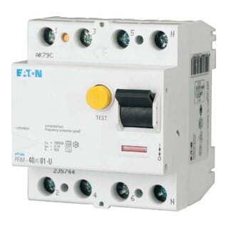 Eaton Disjoncteur différentiel type F PFIM-40/4/003-G/F