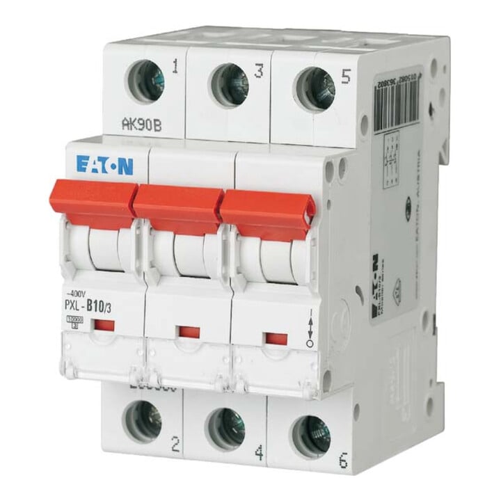 Eaton Disjoncteur LS avec marquage B 10A, 3p PXL-B10/3