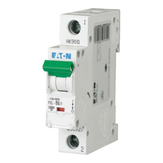 Eaton Disjoncteur LS avec marquage B 6A, 1p PXL-B6/1