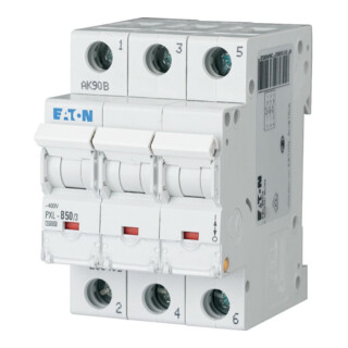 Eaton Disjoncteur LS avec marquage C 50A, 3p PXL-C50/3