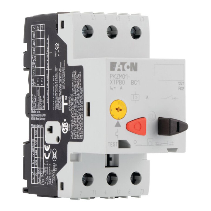 Eaton Disjoncteur moteur 6,3A PKZM01-6,3