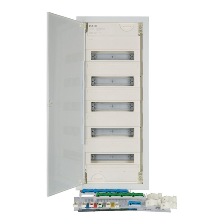 Eaton Distributeur encastré 5 rangées, 60TE KLV-60UPP-F