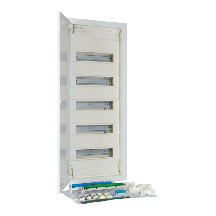 Eaton Distributeur encastré 5 rangées, 60TE KLV-60UPP-F