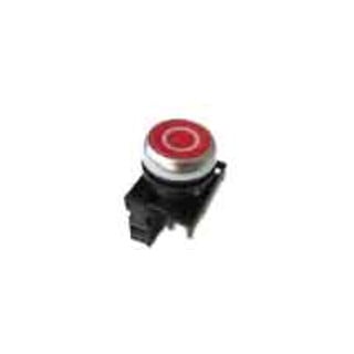 Eaton Drucktaster 1Ö,flach,rot,Front M22-D-R-X0/K01