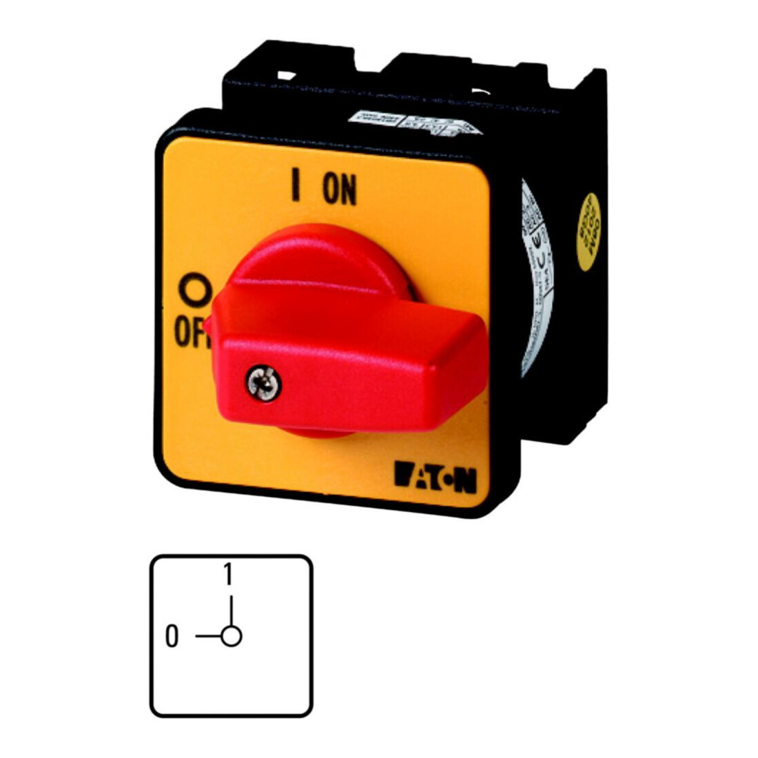 Eaton Ein-Aus-Schalter 3pol. T0-2-1/E-RT