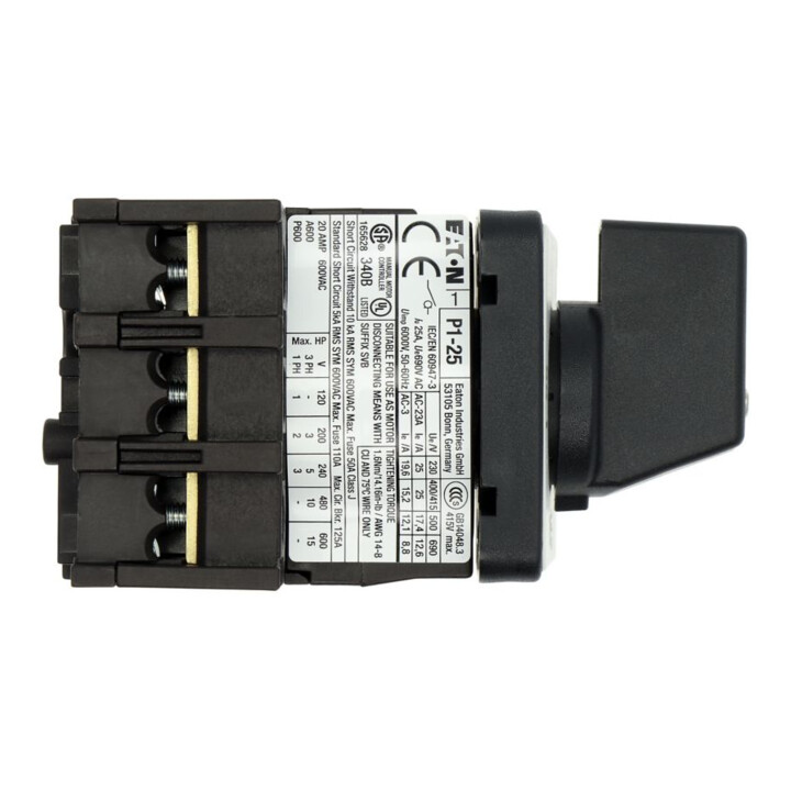 Eaton Ein-Aus-Schalter Einbau P1-25/E