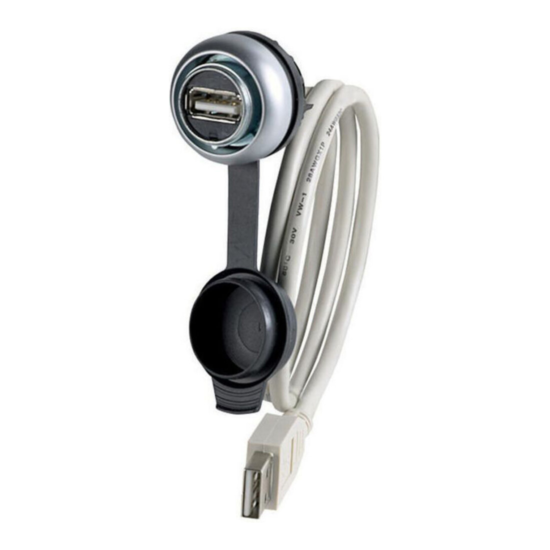 Eaton Einbaudose USB 2.0 A/A m. Anschlussleitung M22-USB-SA