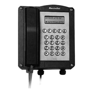 Eaton Electric wetterfestes Telefon ResistTel #11264301 schwarz