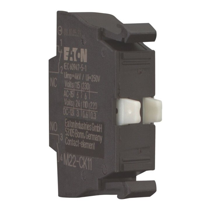 Eaton Élément de contact 1S,1Ö avant M22-CK11