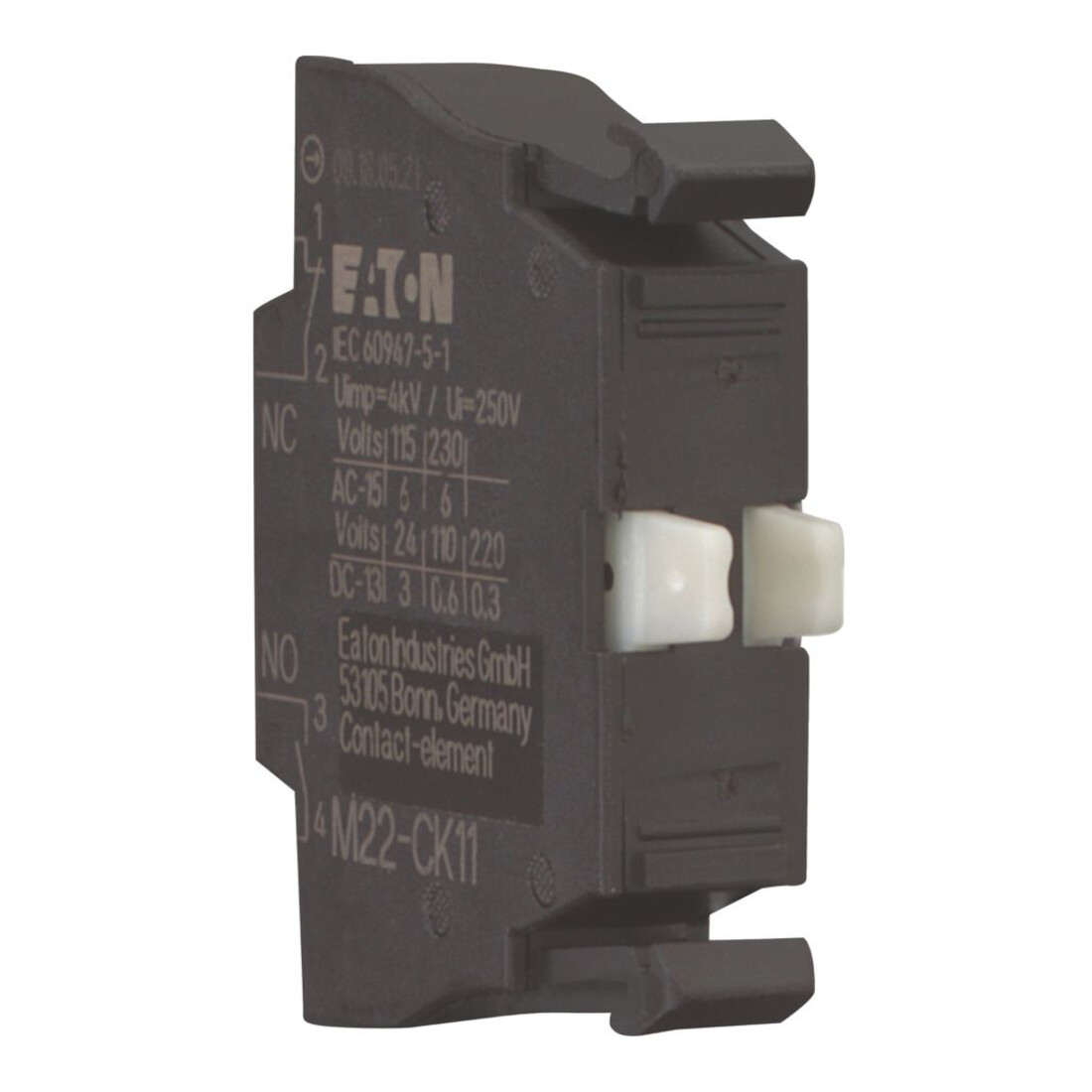 Eaton Élément de contact 1S,1Ö avant M22-CK11