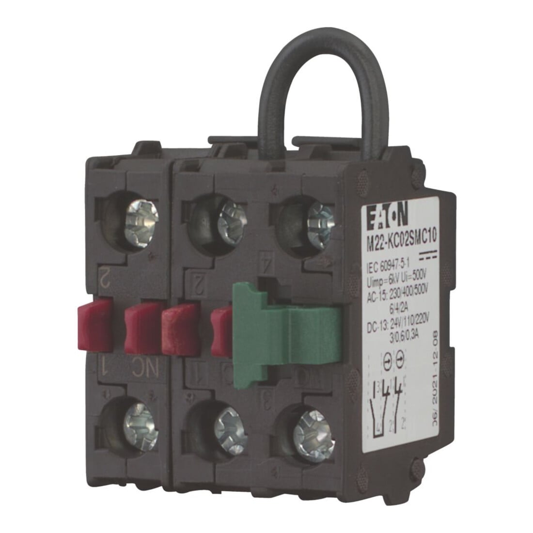 Eaton Élément de contact 2Ö M22-KC02SMC10