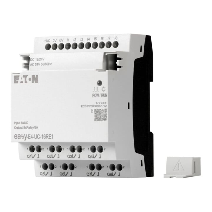 Eaton Extension d'entrée/sortie 12/24VDC, 24VAC EASY-E4-UC-16RE1