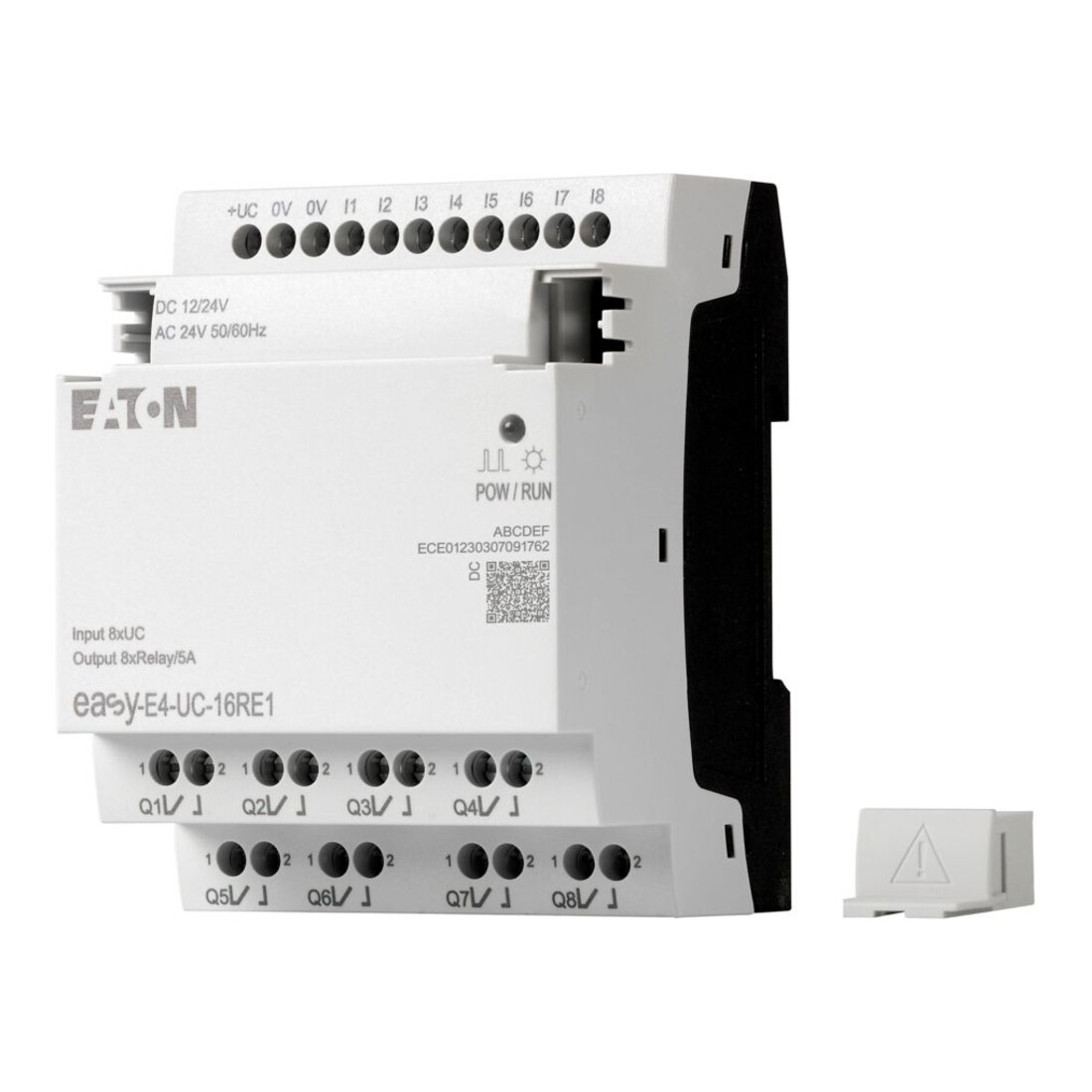 Eaton Extension d'entrée/sortie 12/24VDC, 24VAC EASY-E4-UC-16RE1
