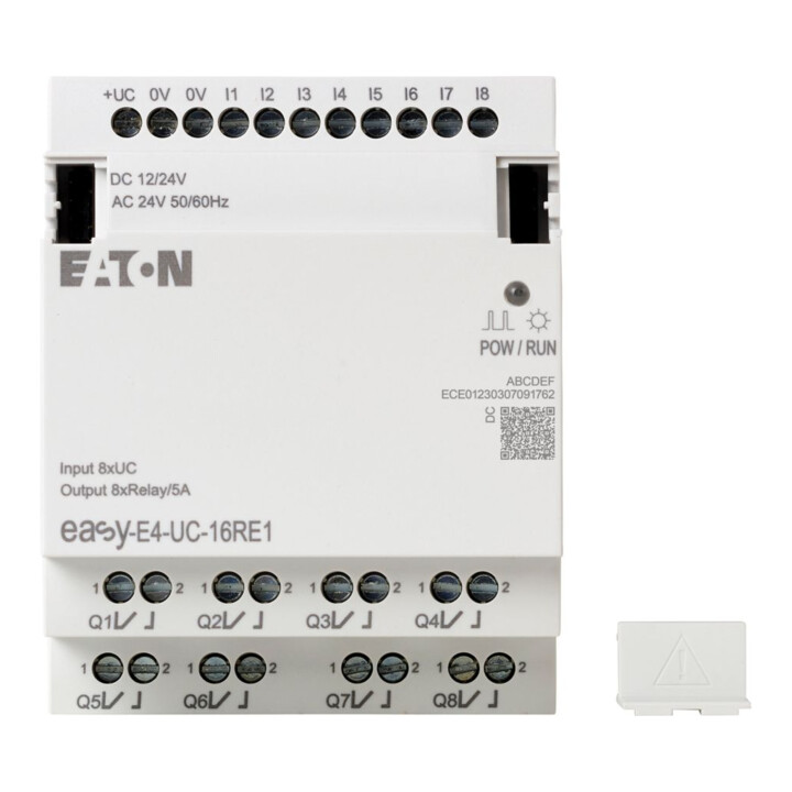 Eaton Extension d'entrée/sortie 12/24VDC, 24VAC EASY-E4-UC-16RE1