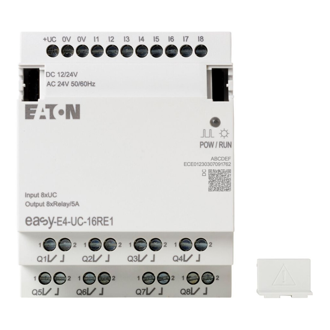 Eaton Extension d'entrée/sortie 12/24VDC, 24VAC EASY-E4-UC-16RE1