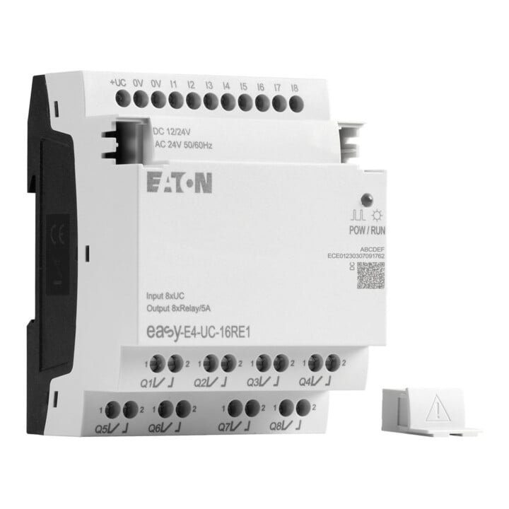 Eaton Extension d'entrée/sortie 12/24VDC, 24VAC EASY-E4-UC-16RE1