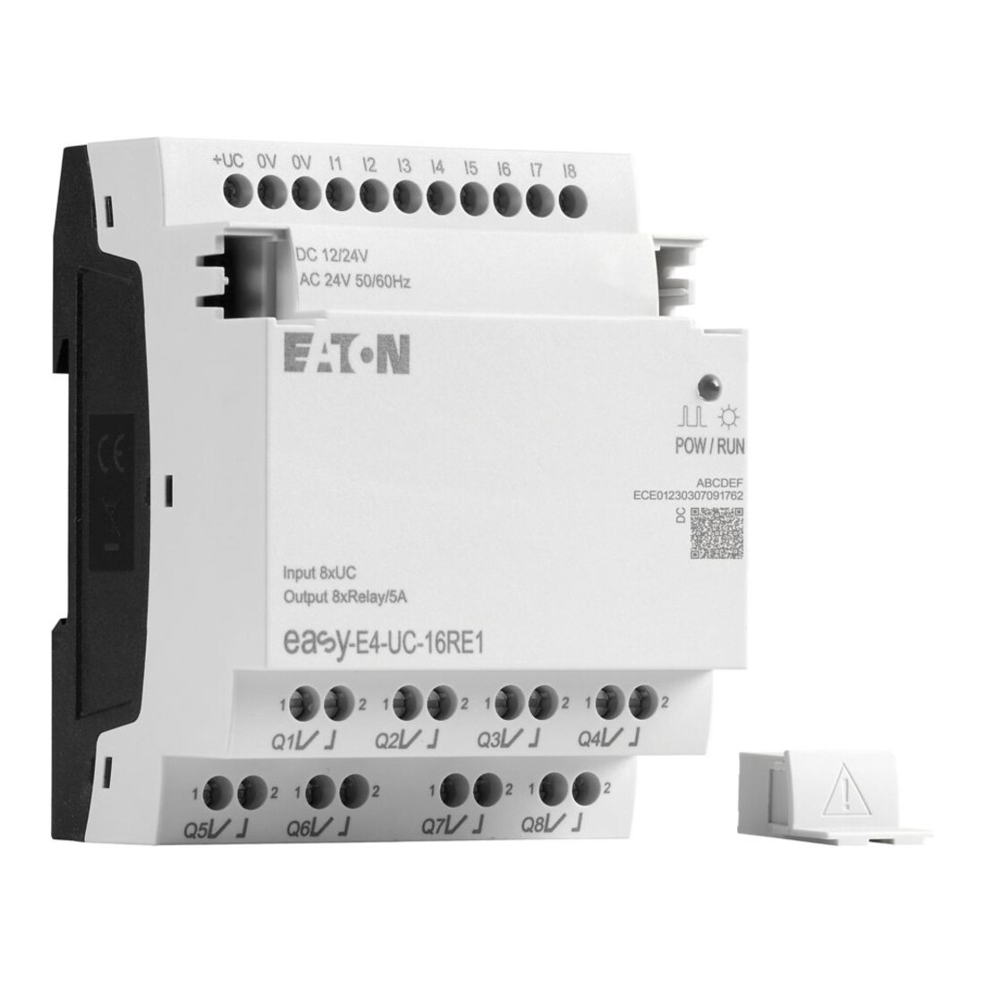 Eaton Extension d'entrée/sortie 12/24VDC, 24VAC EASY-E4-UC-16RE1