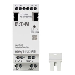 Eaton Extension d’entrée/sortie à bornes à vis EASY-E4-UC-8RE1