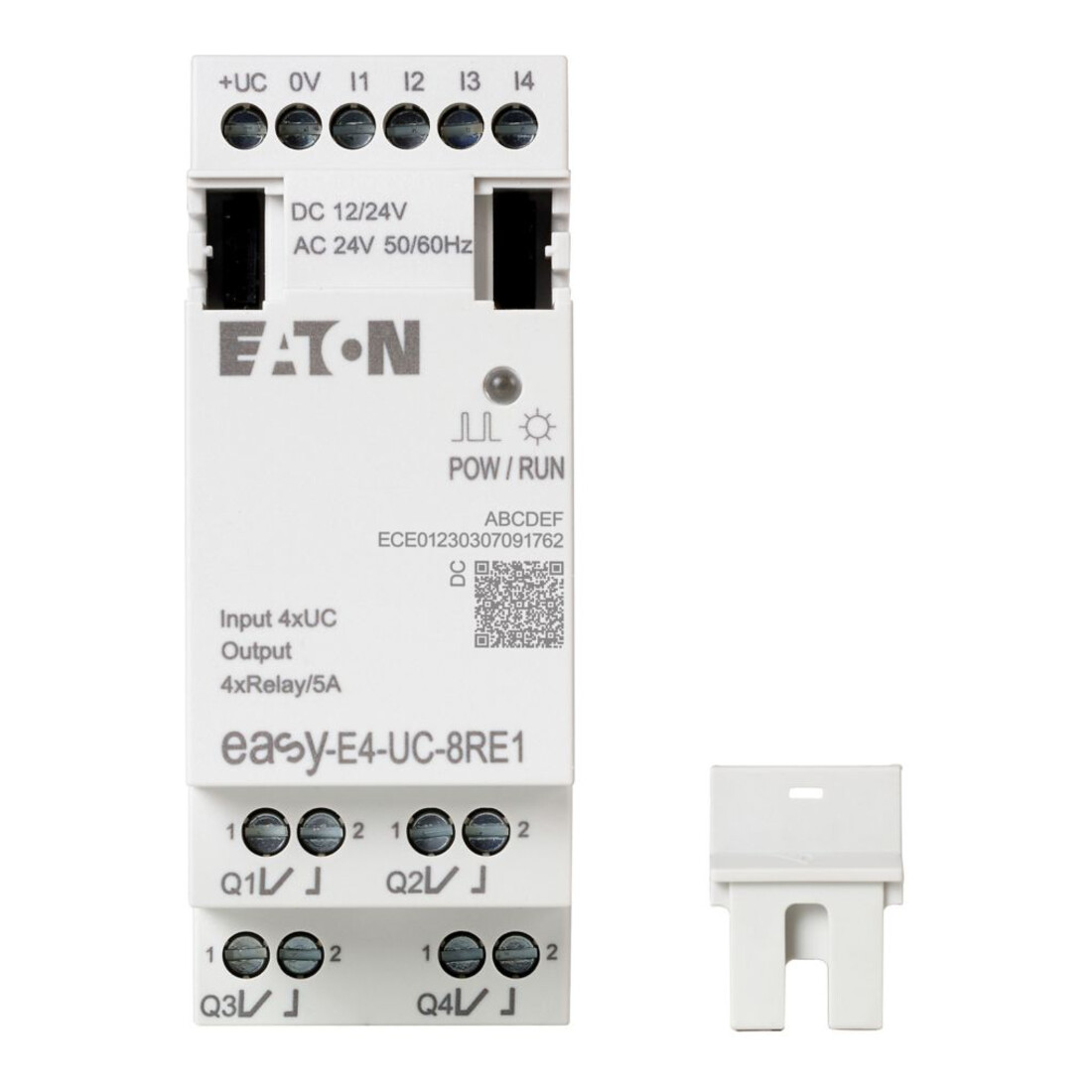 Eaton Extension d’entrée/sortie à bornes à vis EASY-E4-UC-8RE1